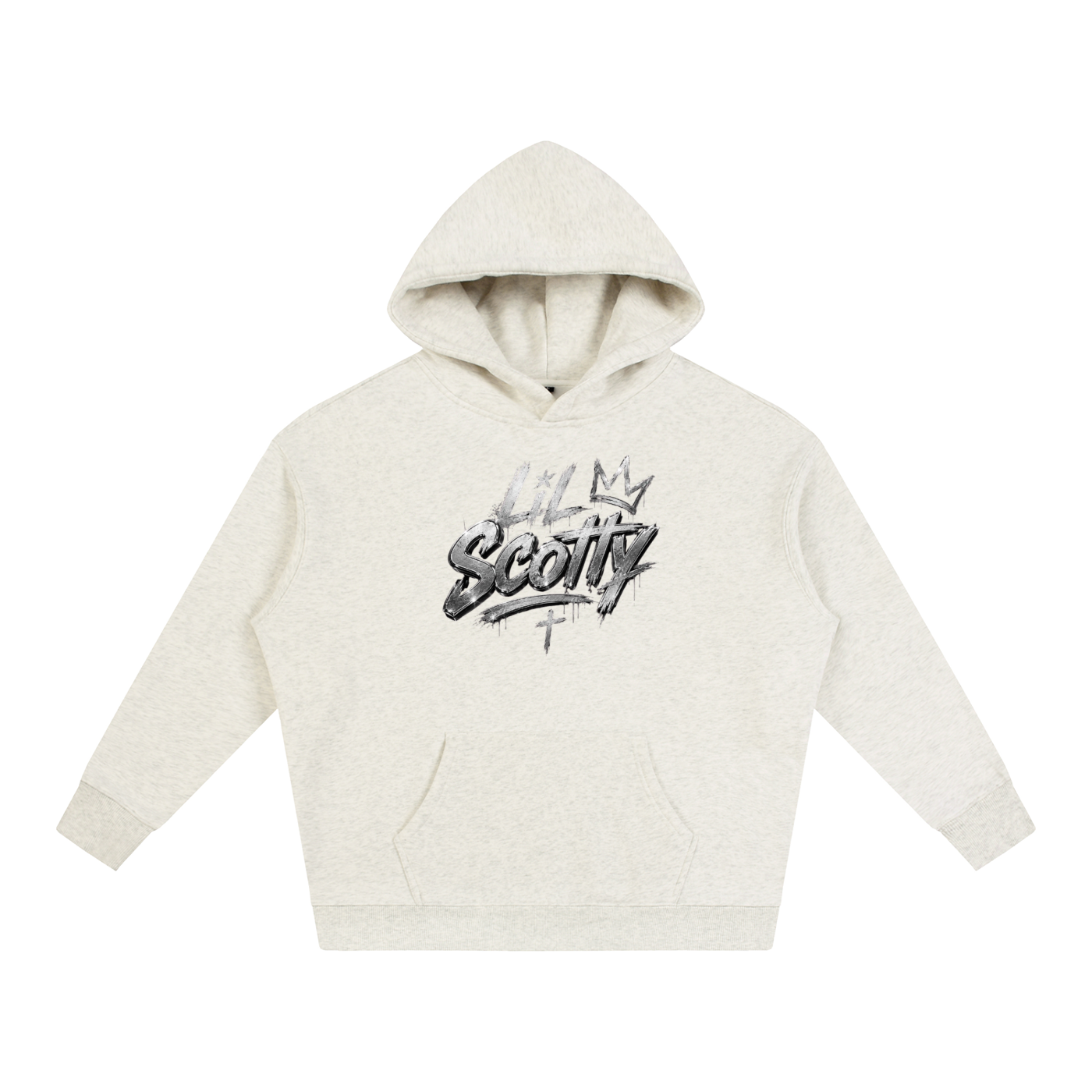 "Lil Scotty" Oversize Fleeced Hoodie