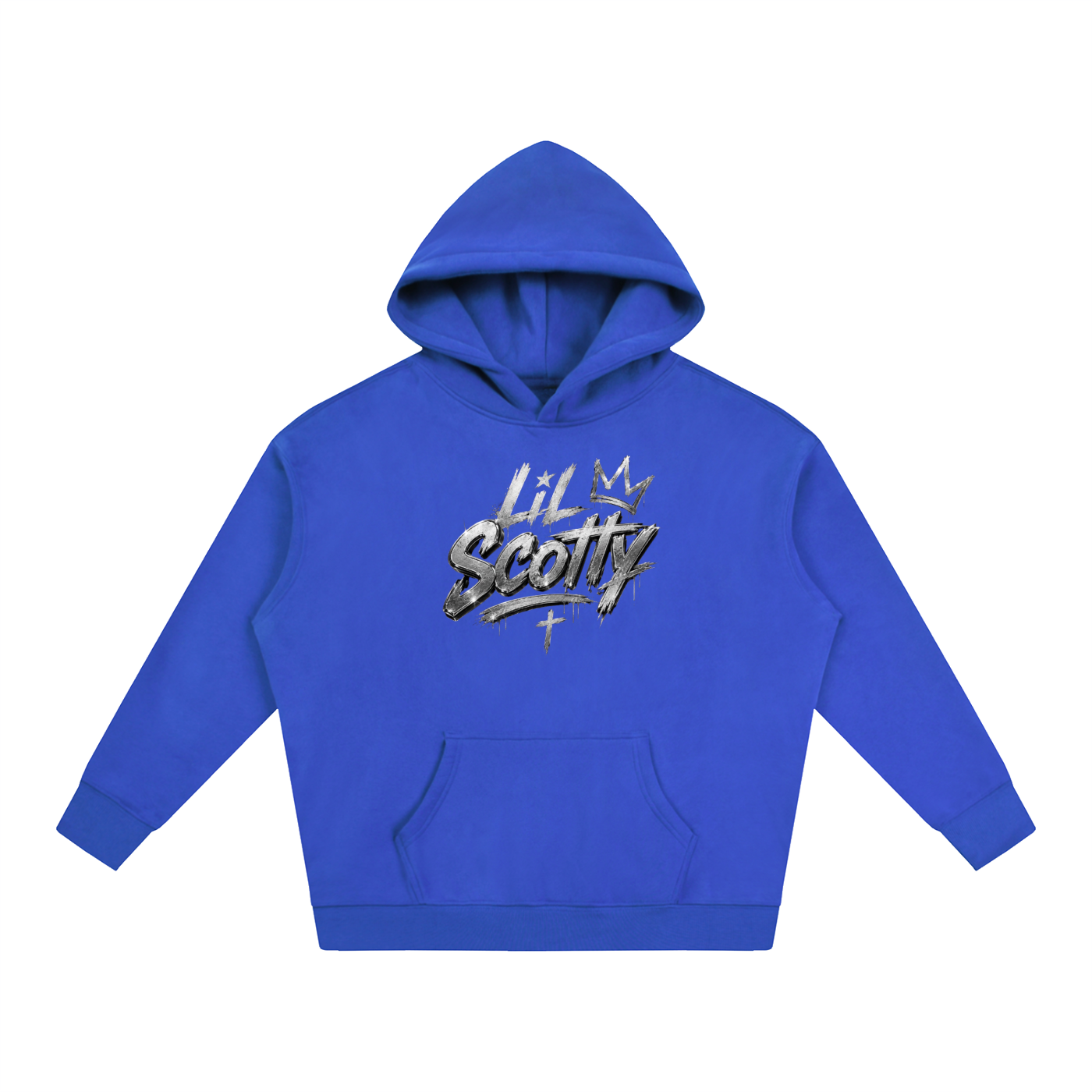 "Lil Scotty" Oversize Fleeced Hoodie