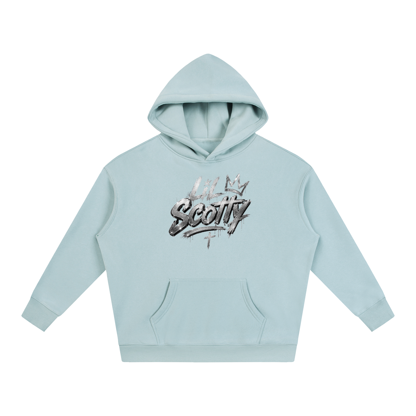 "Lil Scotty" Oversize Fleeced Hoodie