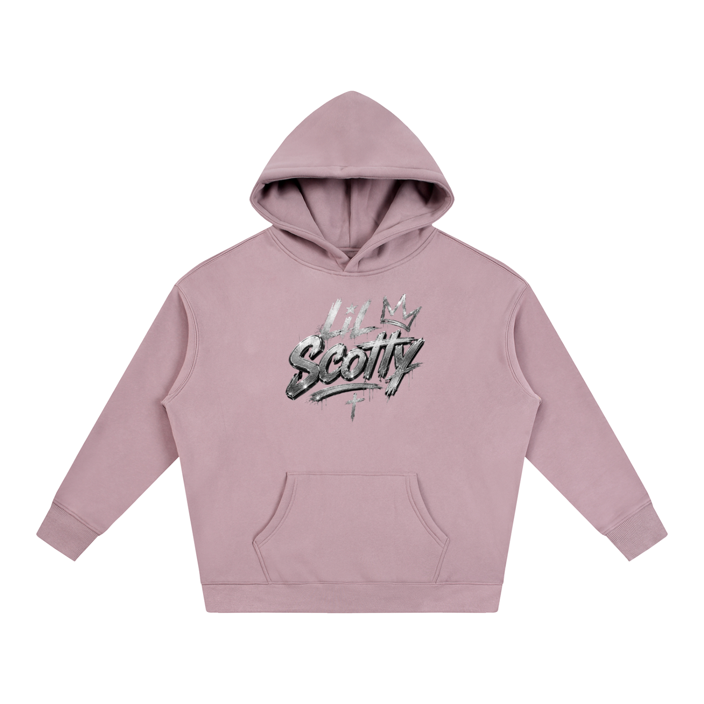 "Lil Scotty" Oversize Fleeced Hoodie