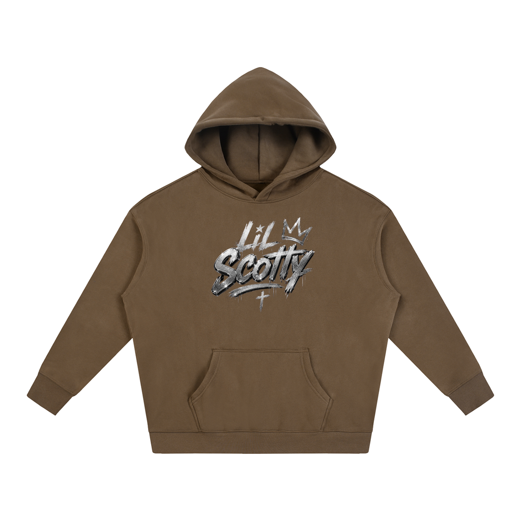 "Lil Scotty" Oversize Fleeced Hoodie