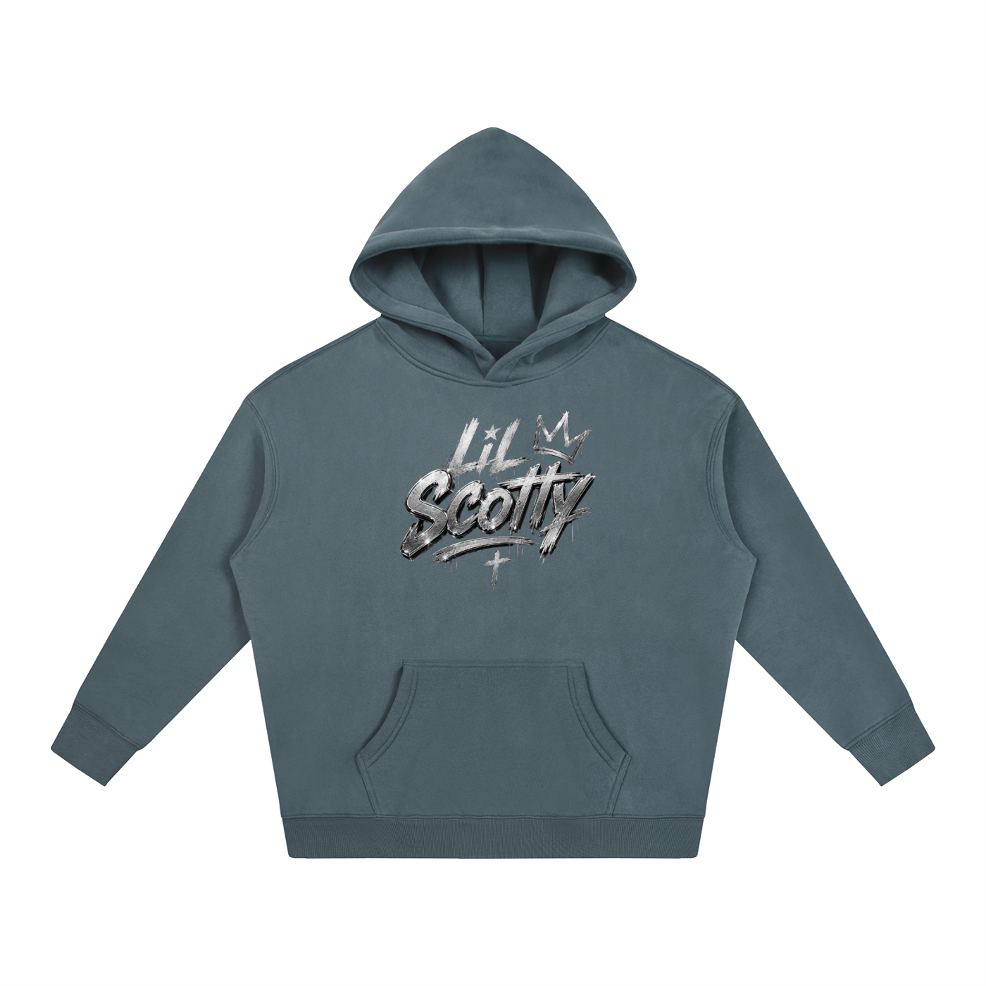 "Lil Scotty" Oversize Fleeced Hoodie