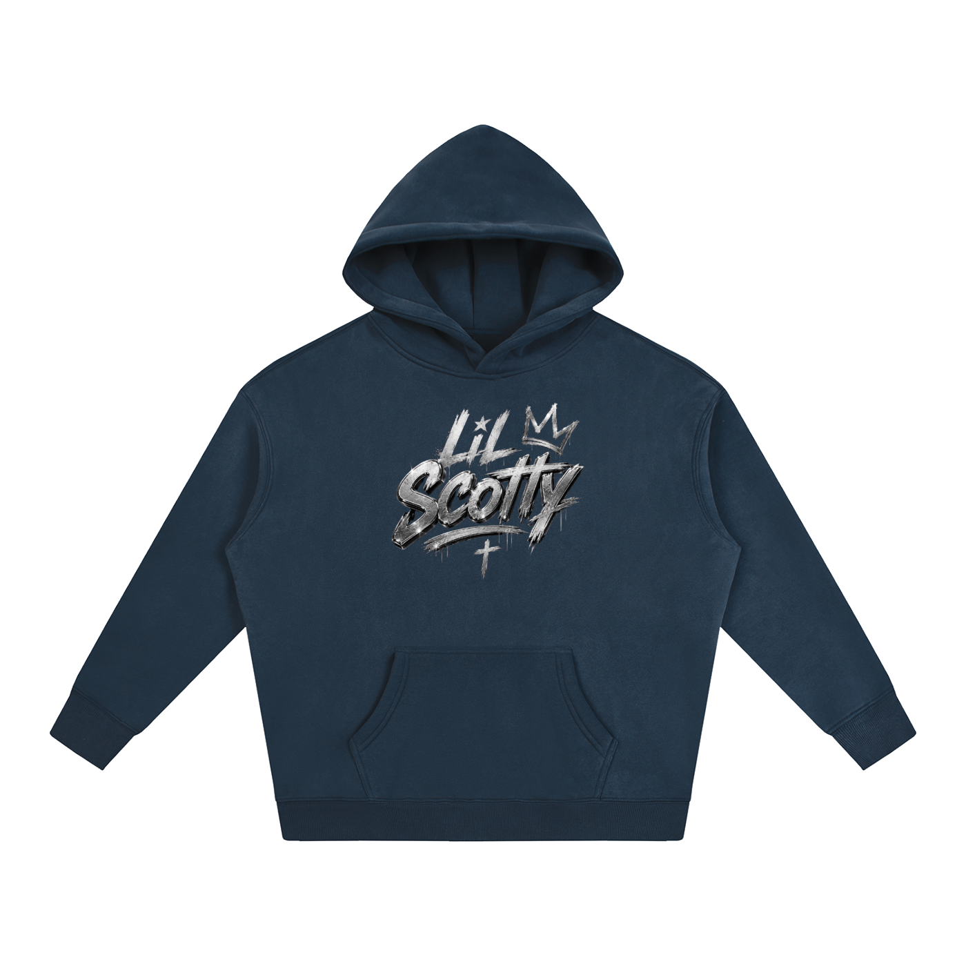 "Lil Scotty" Oversize Fleeced Hoodie